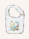 'Enchanted Flowers Party' Dandy Duo Bibs - 2 Pack | Sugar Pink by Fleur Harris. Australian Art Prints, Gifts, Fashion and Homewares. Green Door Decor. www.greendoordecor.com.au