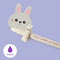 Legami | Erasable Gel Pen | Bunny (Purple Ink) by Paperie. Australian Art Prints, Gifts, Fashion and Homewares. Green Door Decor. www.greendoordecor.com.au
