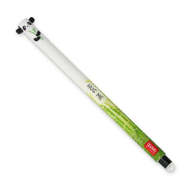 Legami | Erasable Gel Pen | Panda (Black Ink) by Paperie. Australian Art Prints, Gifts, Fashion and Homewares. Green Door Decor. www.greendoordecor.com.au