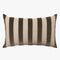 'Etro Olive Striped' Cushion (65x40cm) by L&M Home. Australian Art Prints and Homewares. Green Door Decor. www.greendoordecor.com.au