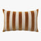 'Etro' Stripe Velvet Cushion (65x40cm) | Toffee by L&M Home. Australian Art Prints, Gifts, Fashion and Homewares. Green Door Decor. www.greendoordecor.com.au
