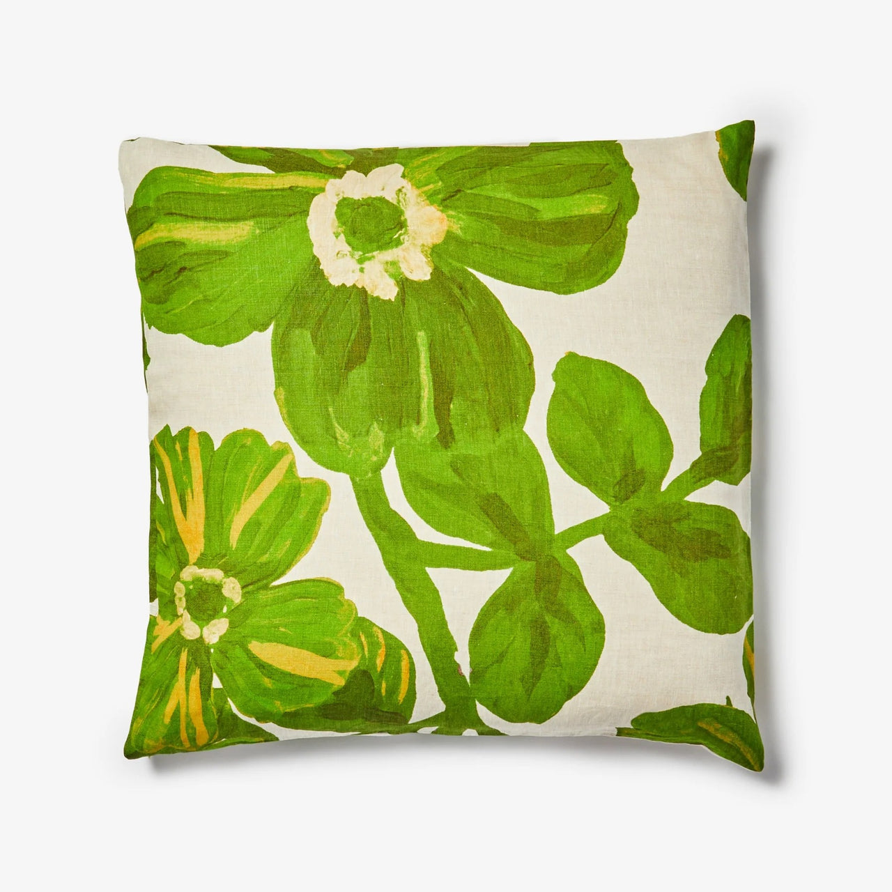 European Pillowcase Set | Rosetta Khaki by Bonnie and Neil. Australian Art Prints and Homewares. Green Door Decor. www.greendoordecor.com.au