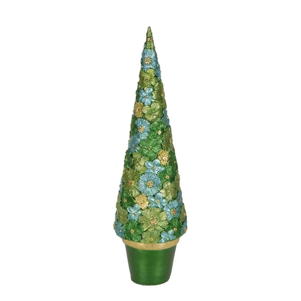Evergreen Potted Cone Tree - Green | Christmas Decoration by Florabelle. Australian Art Prints and Homewares. Green Door Decor. www.greendoordecor.com.au