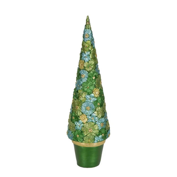 Evergreen Potted Cone Tree - Green | Christmas Decoration by Florabelle. Australian Art Prints and Homewares. Green Door Decor. www.greendoordecor.com.au