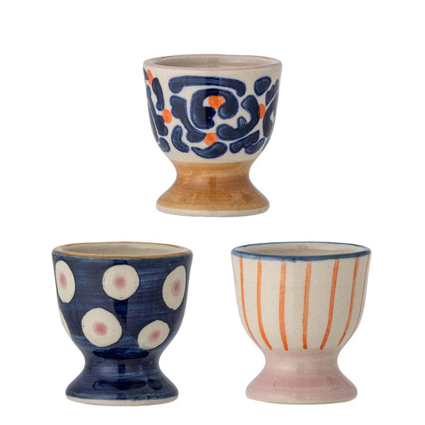 Bloomingville | Eviaya Egg Cup | Various Designs by French Bazaar. Australian Art Prints, Gifts, Fashion and Homewares. Green Door Decor. www.greendoordecor.com.au