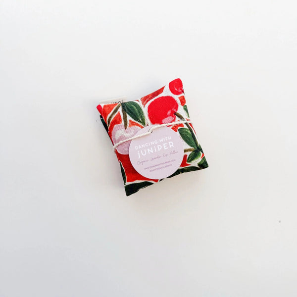 Eye Pillow | Cherrylicious by Dancing with Juniper. Australian Art Prints and Homewares. Green Door Decor. www.greendoordecor.com.au