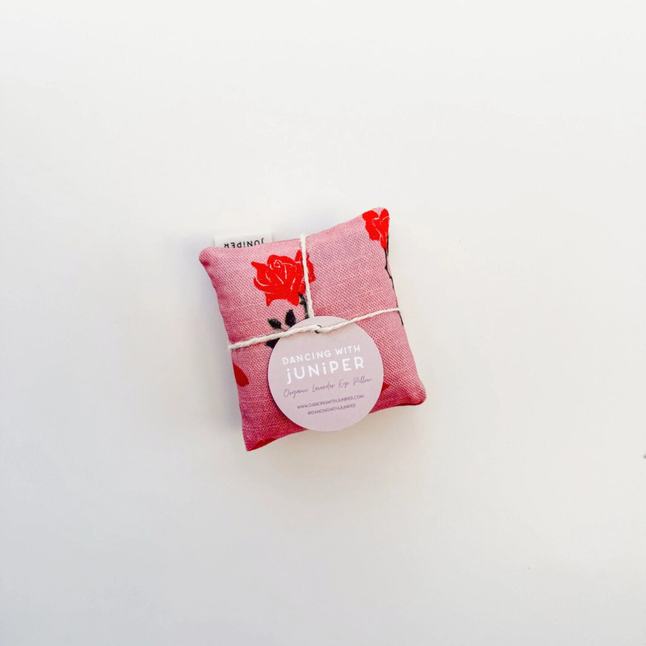 Eye Pillow | Rosey Posey by Dancing with Juniper. Australian Art Prints and Homewares. Green Door Decor. www.greendoordecor.com.au