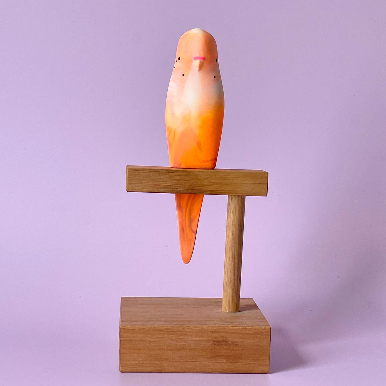 Pete Cromer | Resin Budgerigar #14. Australian Art Prints and Homewares. Green Door Decor. www.greendoordecor.com.au