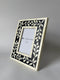 Photo Frame 4x6 inch | Naya Bone Inlay - Black & White by Florabelle Living. Australian Art Prints and Homewares. Green Door Decor. www.greendoordecor.com.au