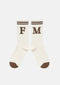 'FM Initials' Socks | FAR MER. by Whitney