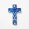 'Fable' Blue Floral Small Cross by Jones and Co. Australian Art Prints, Fashion and Homewares. Green Door Decor. www.greendoordecor.com.au
