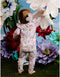 Fairyland - Precious Frill Coverall - Pink Lavender by Fleur Harris. Australian Art Prints and Homewares. Green Door Decor. www.greendoordecor.com.au