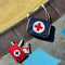 Kollab Family First Aid Kit | Navy/Red by Kollab. Australian Art Prints, Gifts, Fashion and Homewares. Green Door Decor. www.greendoordecor.com.au