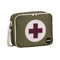 Kollab Family First Aid Kit | Khaki/Burgundy by Kollab. Australian Art Prints, Gifts, Fashion and Homewares. Green Door Decor. www.greendoordecor.com.au