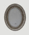 Fanned Oval Photo Frame Pewter Finish | 5 x 7 by French Country Collections. Australian Art Prints, Gifts, Fashion and Homewares. Green Door Decor. www.greendoordecor.com.au