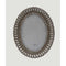 Fanned Oval Photo Frame Pewter Finish | 5 x 7 by French Country Collections. Australian Art Prints, Gifts, Fashion and Homewares. Green Door Decor. www.greendoordecor.com.au