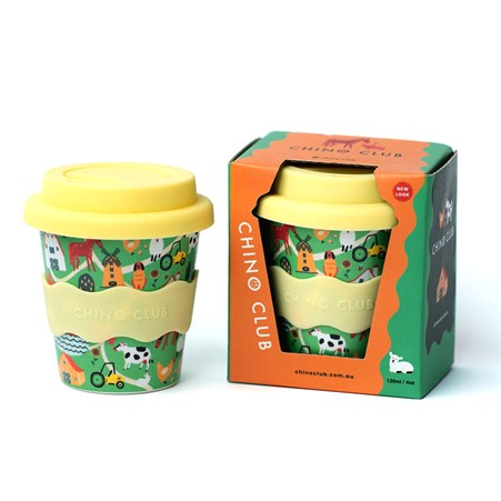 Baby Chino Cup (4oz) | Farm by Chino Club. Australian Art Prints and Homewares. Green Door Decor. www.greendoordecor.com.au