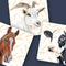 Farm Friends - Memory Game | Popcorn Blue. Australian Art Prints and Homewares. Green Door Decor. www.greendoordecor.com.au