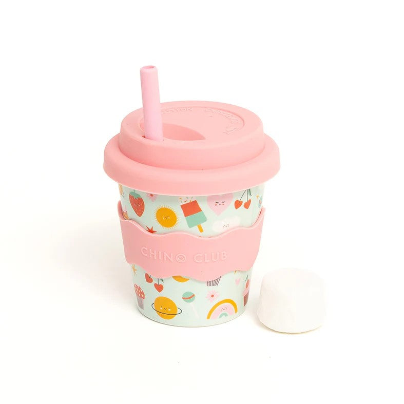 Baby Chino Cup (4oz) | Favourite Things by Chino Club. Australian Art Prints and Homewares. Green Door Decor. www.greendoordecor.com.au