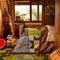 'Faye' Patchwork Bedcover by Sage and Clare. Australian Art Prints, Gifts, Fashion and Homewares. Green Door Decor. www.greendoordecor.com.au