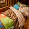 'Faye' Patchwork Bedcover by Sage and Clare. Australian Art Prints, Gifts, Fashion and Homewares. Green Door Decor. www.greendoordecor.com.au