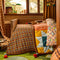 'Faye' Patchwork Bedcover by Sage and Clare. Australian Art Prints, Gifts, Fashion and Homewares. Green Door Decor. www.greendoordecor.com.au