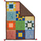 'Faye' Patchwork Bedcover by Sage and Clare. Australian Art Prints, Gifts, Fashion and Homewares. Green Door Decor. www.greendoordecor.com.au