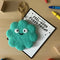 Feel Good Fuzzy Friend Bag Charm/Keychain | Buddy by Home Dweller. Australian Art Prints, Gifts, Fashion and Homewares. Green Door Decor. www.greendoordecor.com.au