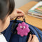 Feel Good Fuzzy Friend Bag Charm/Keychain | Hope by Home Dweller. Australian Art Prints, Gifts, Fashion and Homewares. Green Door Decor. www.greendoordecor.com.au