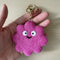 Feel Good Fuzzy Friend Bag Charm/Keychain | Hope by Home Dweller. Australian Art Prints, Gifts, Fashion and Homewares. Green Door Decor. www.greendoordecor.com.au