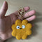 Feel Good Fuzzy Friend Bag Charm/Keychain | Sunny by Home Dweller. Australian Art Prints, Gifts, Fashion and Homewares. Green Door Decor. www.greendoordecor.com.au