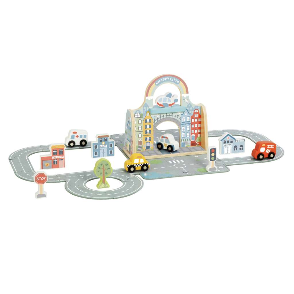 Felt City Play Set by Eleganter Australia. Australian Art Prints, Gifts, Fashion and Homewares. Green Door Decor. www.greendoordecor.com.au