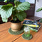 Felt Coaster Set | Forest by Home Dweller. Australian Art Prints, Gifts, Fashion and Homewares. Green Door Decor. www.greendoordecor.com.au
