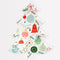 Festive Pattern Tree Paper Plates by Meri Meri. Australian Art Prints and Homewares. Green Door Decor. www.greendoordecor.com.au