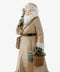 Festive Santa with Basket | Christmas Ornament by French Country Collections. Australian Art Prints, Gifts, Fashion and Homewares. Green Door Decor. www.greendoordecor.com.au