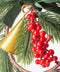 Festive Sprig Mini Wreath | Christmas Hanging Decoration by French Country Collections. Australian Art Prints, Gifts, Fashion and Homewares. Green Door Decor. www.greendoordecor.com.au