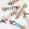 Festive Stripe Sausage Dog Christmas Crackers (x6) by Meri Meri. Australian Art Prints and Homewares. Green Door Decor. www.greendoordecor.com.au