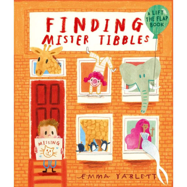 Finding Mister Tibbles Book by Emma Yarlett. Australian Art Prints, Gifts, Fashion and Homewares. Green Door Decor. www.greendoordecor.com.au
