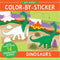 First Colour-By-Sticker Book | Dinosaurs by Peter Pauper Press. Australian Art Prints, Gifts, Fashion and Homewares. Green Door Decor. www.greendoordecor.com.au