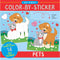 First Colour-By-Sticker Book | Pets by Peter Pauper Press. Australian Art Prints, Gifts, Fashion and Homewares. Green Door Decor. www.greendoordecor.com.au