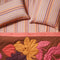 Fitted Sheet - Queen | Stripe Orange by Bonnie and Neil. Australian Art Prints and Homewares. Green Door Decor. www.greendoordecor.com.au