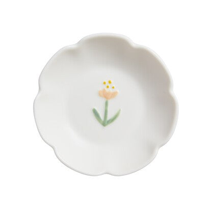 'Fleurette' Ceramic Dip Bowl by Sanctuary Studio. Australian Art Prints and Homewares. Green Door Decor. www.greendoordecor.com.au