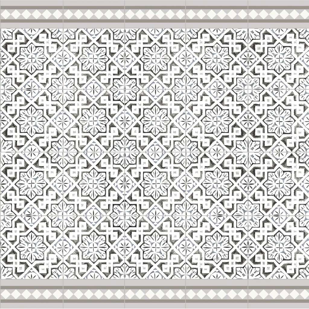 Floor Mat | Moroccan Beige Tiles by The Lost and Found Department. Australian Art Prints and Homewares. Green Door Decor. www.greendoordecor.com.au