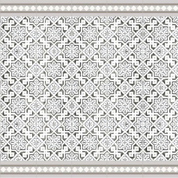 Floor Mat | Moroccan Beige Tiles by The Lost and Found Department. Australian Art Prints and Homewares. Green Door Decor. www.greendoordecor.com.au