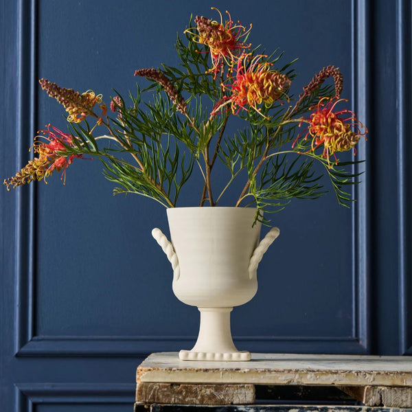 Florence Vase | Vintage White by Robert Gordon. Australian Art Prints and Homewares. Green Door Decor. www.greendoordecor.com.au