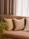 'Florette' Square Linen Cushion (50x50cm) | Pear by L&M Home. Australian Art Prints, Gifts, Fashion and Homewares. Green Door Decor. www.greendoordecor.com.au