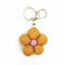 Felt Flower Keychain | Yellow by Home Dweller. Australian Art Prints and Homewares. Green Door Decor. www.greendoordecor.com.au