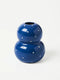 'Fonda' Navy Dotty Vase by Jones and Co. Australian Art Prints, Fashion and Homewares. Green Door Decor. www.greendoordecor.com.au