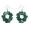 Forest Wreath Drop Earrings | Erstwilder. Australian Art Prints and Homewares. Green Door Decor. www.greendoordecor.com.au