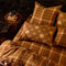'Frances' Linen Fitted King Sheet | Sable by Sage and Clare. Australian Art Prints, Gifts, Fashion and Homewares. Green Door Decor. www.greendoordecor.com.au